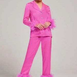 NADINE MERABI DARCIE HOT PINK PYJAMAS